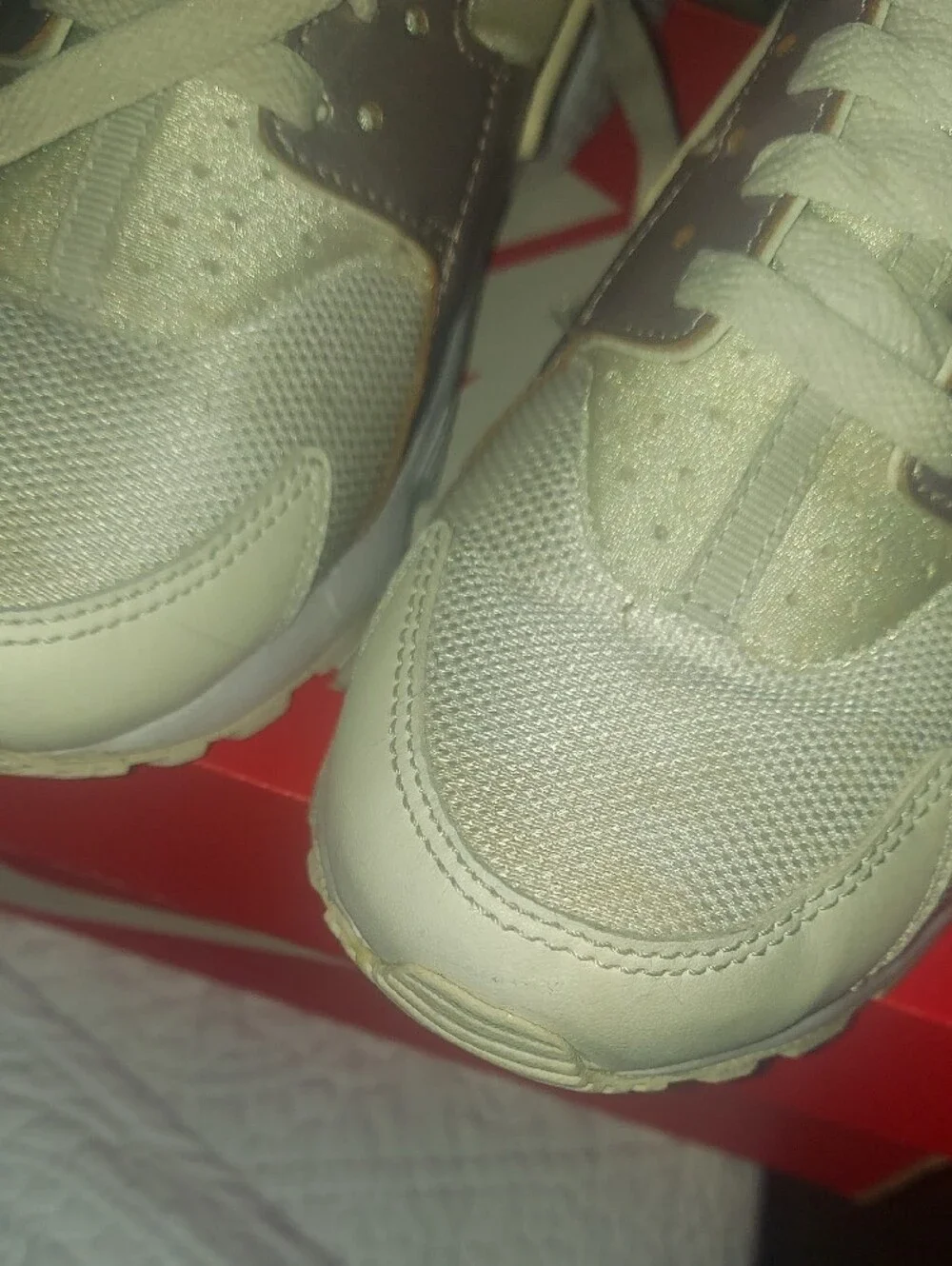 Nike Huarache Run (GS) Phantom Silver Sneakers